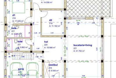 Casă cu 4 camere cu Teren 1000 Mp în Bârnova - 4