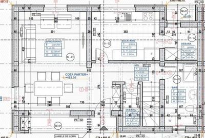 Duplex cu 4 camere cu Canalizare în Chinteni - 20