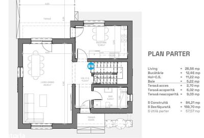 Casă cu 4 camere cu Teren 350 Mp în Valea Lupului - 4
