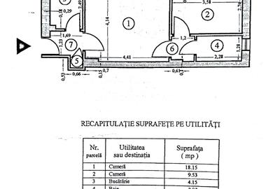 Apartament cu 2 camere semidecomandat în Gara de Nord - 9