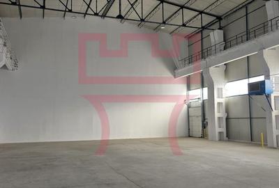 Hala industriala rampa cale rulare pod rulant 9ml H 520mp 49mp birouri - 1