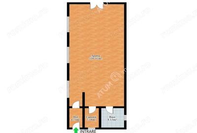 Spatiu comercial de 117 mp utili in zona Turnisor din Sibiu - 7