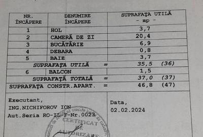 Garsonieră decomandată în Fetești - 1