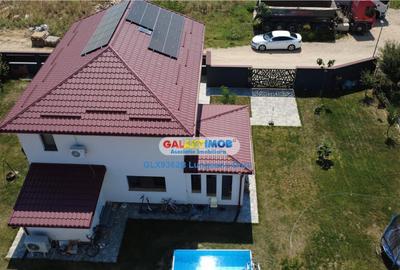 Vila P 1E,terasa, piscina, curte, 0 Costuri ergetice, Ulmi - - 10