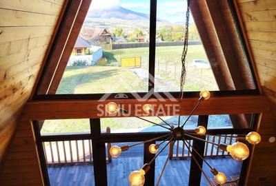 Casa de vacanta noua Sibiu Gura Raului, teren 1100mp - 2