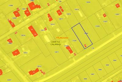 Teren intravilan Frumusani. Locatie excelenta. - 2