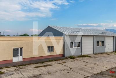 Hala industriala de inchiriat - 240 mp + 60mp Birou, centura Codlea - 1