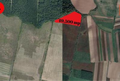 COMISION 0% Teren extravilan Mosnita in zona de Padurea Bistra - 49.500 mp - 2