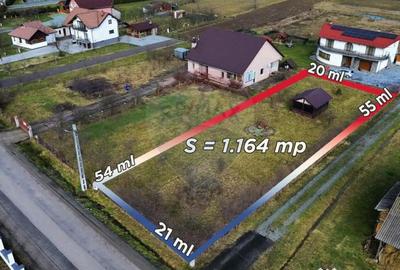 Teren de 1164 mp, în Bozânta Mare - 4