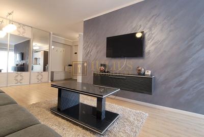 Apartament cu 3 camere semidecomandat, mobilat în Girocului