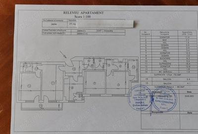 Apartament cu 4 camere decomandat în Central