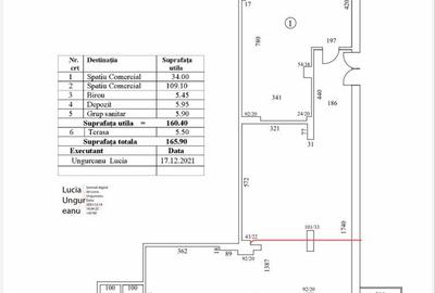 Spațiu comercial, de 165 mp, în Central - 1