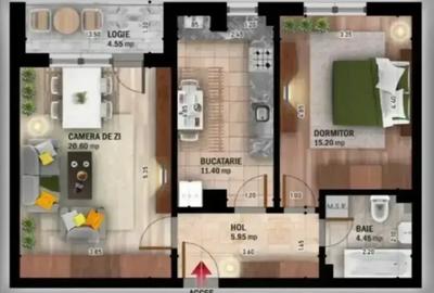 2 Camere Mobilat Gata de Mutare - 2