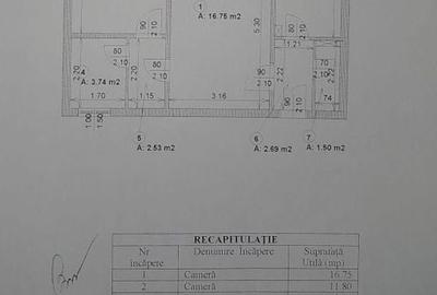 Apartament cu 2 camere 51,72 mp - Pajura - 8