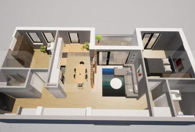 Ansamblu rezidential Fantanele , 78mp utili , 3 camere - 1