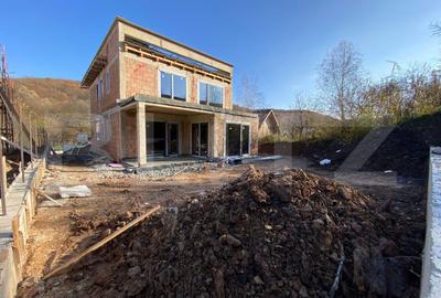 Casa P+E semifinisata cu panouri solare si pompa de caldura zona Roata Faget - 5