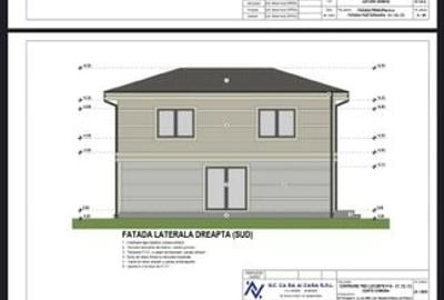 Teren 1000 mp cu Autorizatie valabila de Construire pentru 3 Case P+1 - 3