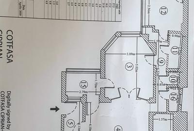 Apartament cu 4 camere semidecomandat în Calea Victoriei - 6