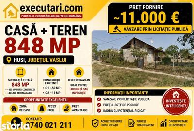 Casă cu 2 camere cu Teren 848 Mp în Central - 7