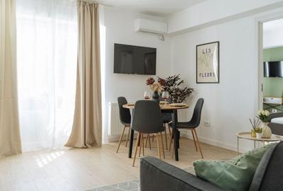 Apartament cu 3 camere semidecomandat, mobilat în Universitate - 1