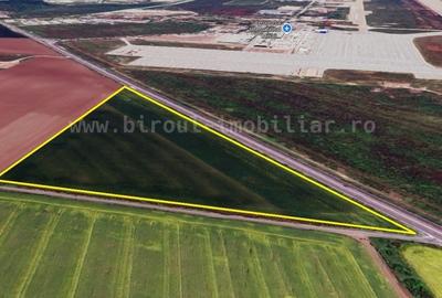 Teren Intravilan 4,5 ha – Poziție Strategică vis-à-vis de Aeroportul MK - 5