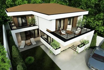 Vila noua cu arhitectura contemporana pe strada Domneasca - 2
