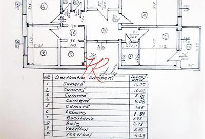 Apartament cu 4 camere decomandat în Tei - 4