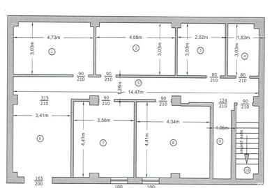 Casă cu 4 camere în Central - 4