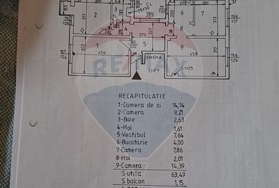 Apartament cu 5 camere de vânzare P-ta Victoriei Veronica Micle - 13