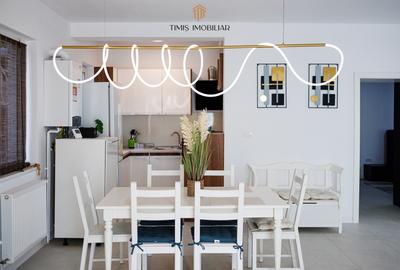 Duplex modern, parter, in Remetea Mare - mobilat complet, 3 camere - 6