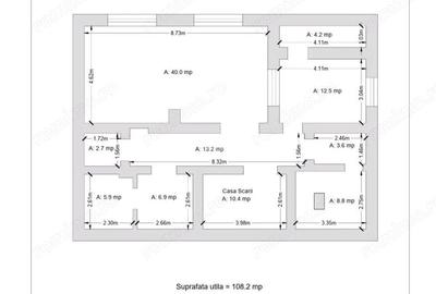 Resita CHIRIE Central, 355 mp. Demisol, Parter, Etaj 1 - 9
