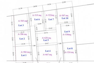 Teren de 530 mp, în Ciofliceni - 2