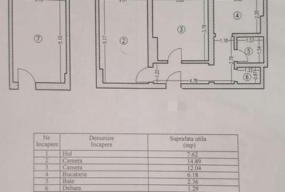 Apartament cu 2 camere decomandat în Central - 6