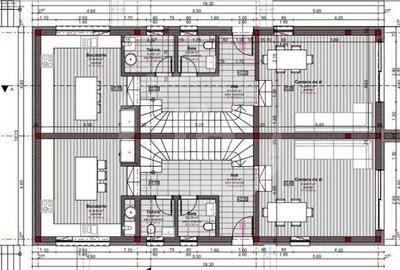 Casa cu arhitectura moderna, 5 camere, 463 mp teren - 2