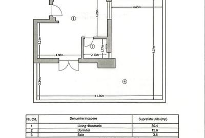 Apartament cu 2 camere semidecomandat în Apărătorii Patriei - 7