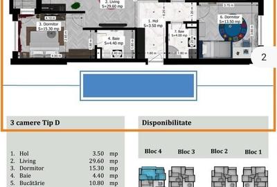 AP. 2 CAMERE CORA ALEXANDRIEI, RATE LA DEZVOLTATOR, BLOC NOU, COMIS 0% - 18