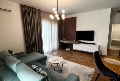 Apartament cu 2 camere, mobilat în Exterior Est