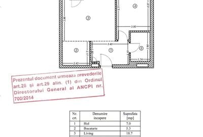 Apartament cu 2 camere decomandat în Nord - 1