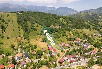 View superb:intravilan,constructie rezidenta/hotel, 2.327 mp,Moieciu de Jos, Bra - 3