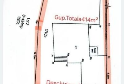 Casă cu 3 camere cu Teren 414 Mp în Podari