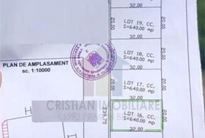 Teren 640 mp, deschidere 20 m, Cartier Rezidential - 1