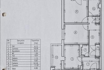 Apartament 3 camere in 1 Mai - 3