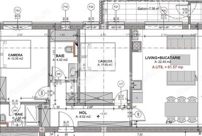 Apartament cu 3 camere , in zona Doamna Stanca - 2