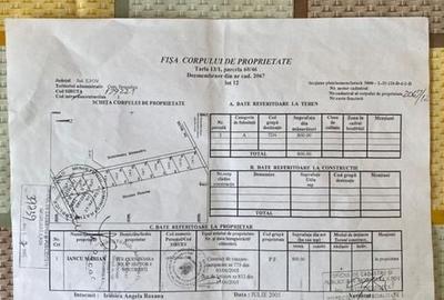 Teren Construcții extravilan de 434 mp, în Vest - 3