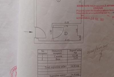 Garsonieră decomandată, mobilată în Micro 40 - 3