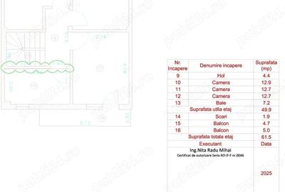 Casă cu 4 camere cu Teren 130 Mp în Central - 10