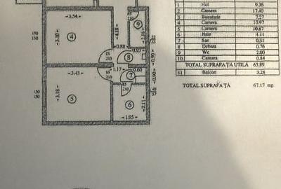 Apartament cu 3 camere decomandat în Dristor - 1