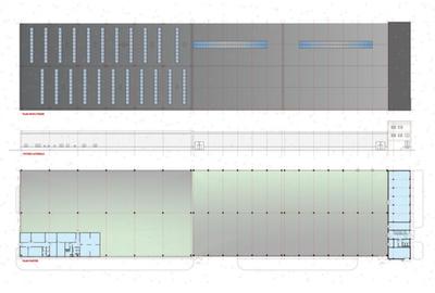 Spațiu industrial, de 6,442 mp, în Central - 2