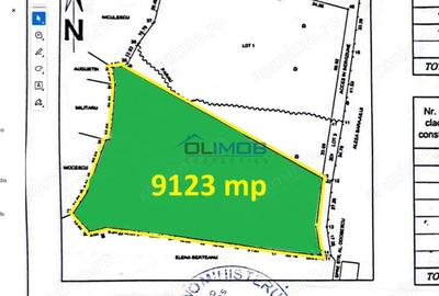 Teren de 9123 mp, în Central - 15