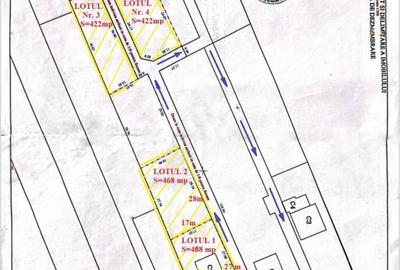 Teren Construcții intravilan de 468 mp, în Calea Moldovei - 15